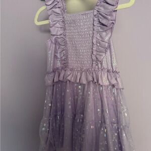 Sparkly Purple Kids Costume Dress